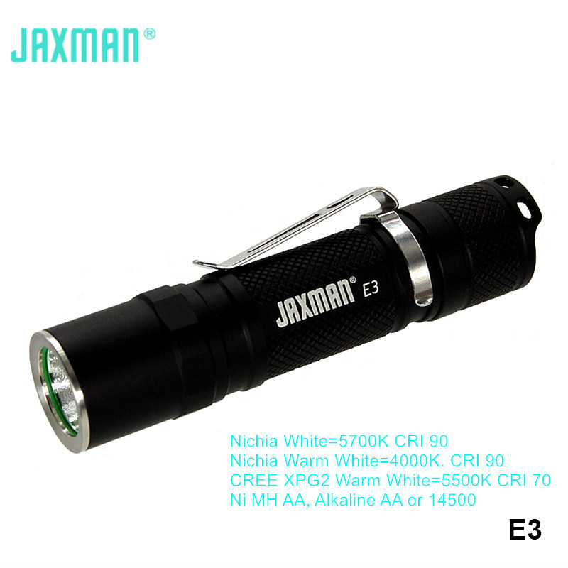 Jaxman-E3  CRI Nichia Cree LED  AA 14500 ..